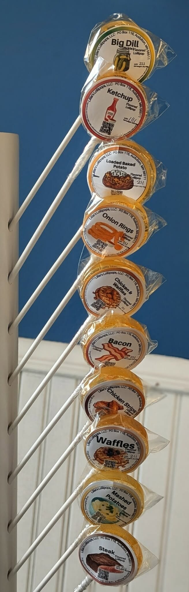 "Funky Flavors" Lollipops (10 Pack)