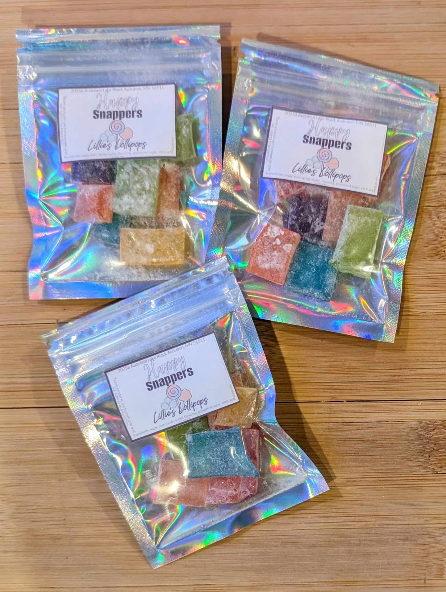 Happy Snappers sour candies (10 packages)