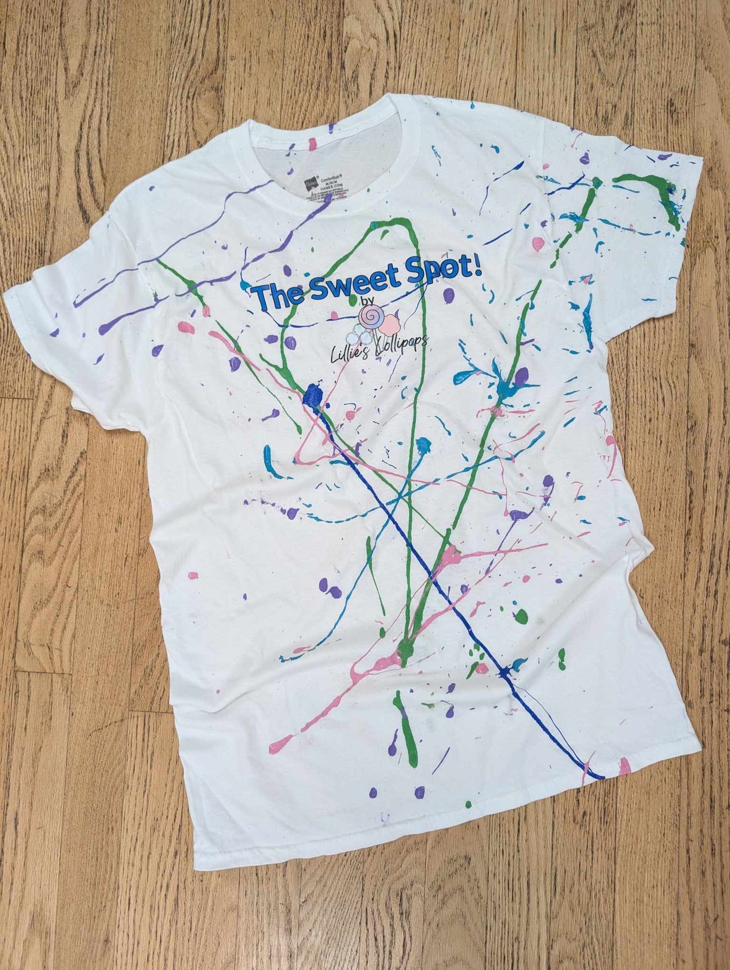 The Sweet Spot Logo Splatter T-shirt