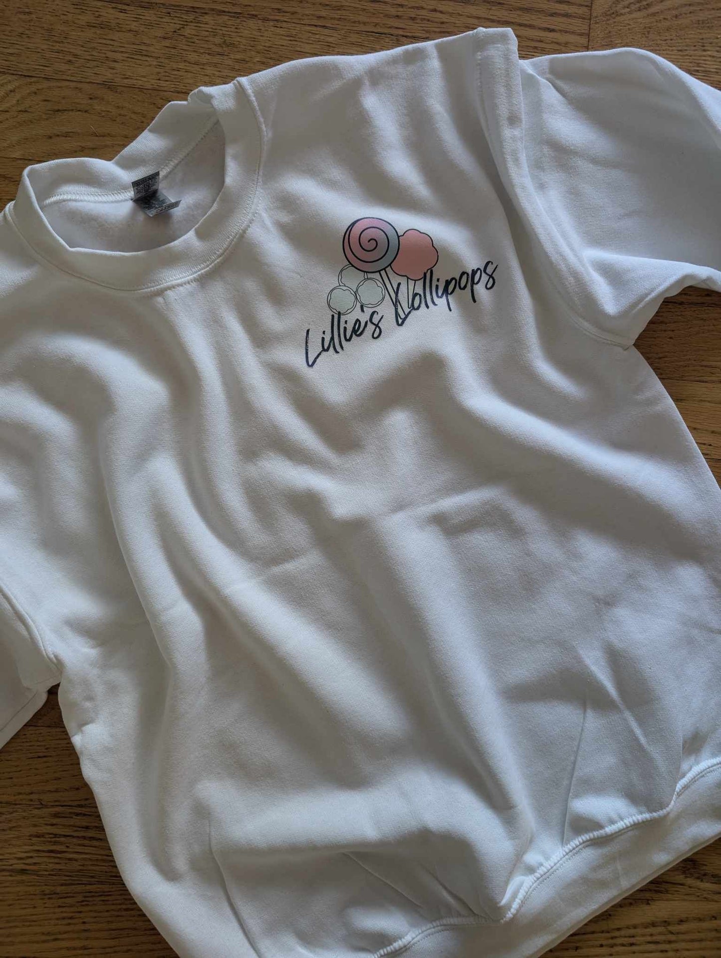 Pearl Lillie's Lollipops Logo Crewneck Sweatshirt