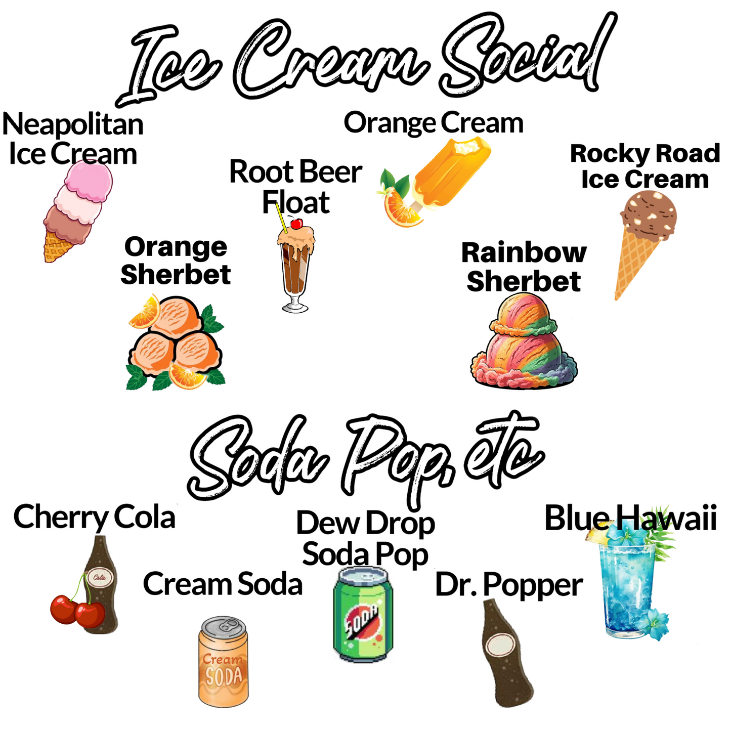 Lollipop Party Pack - 60 lollipops and a white wooden stand!