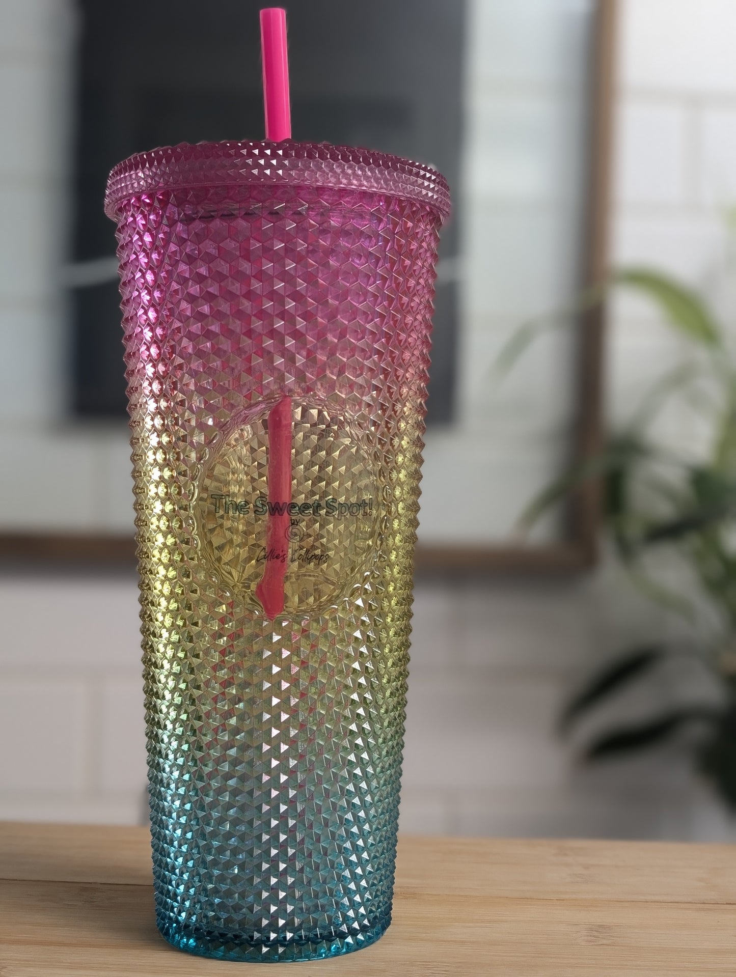 Logo Studded Tumbler