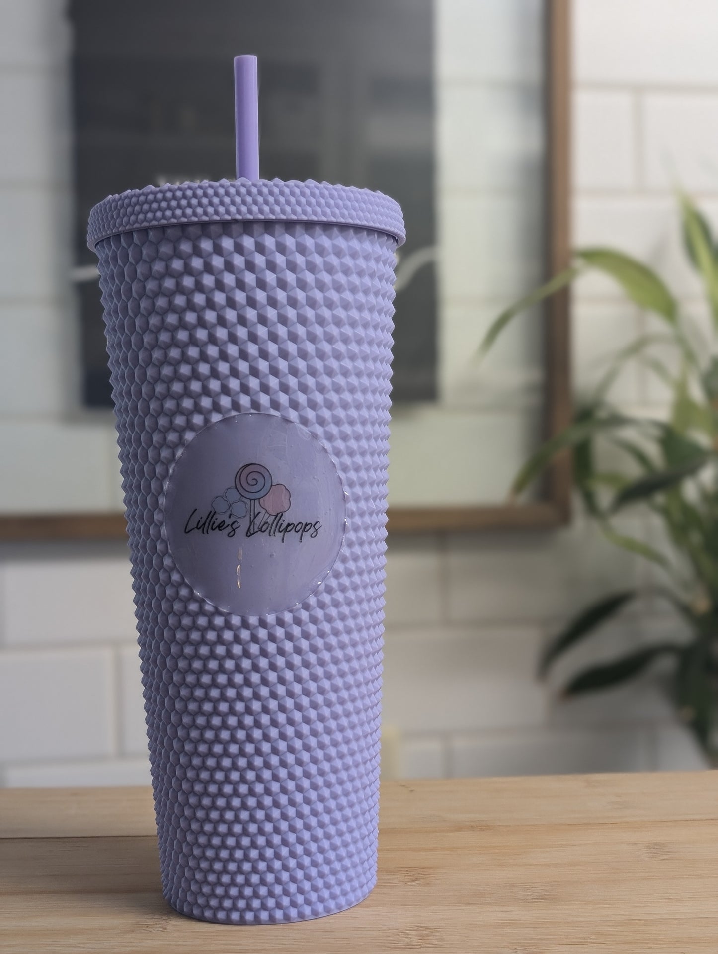 Logo Studded Tumbler