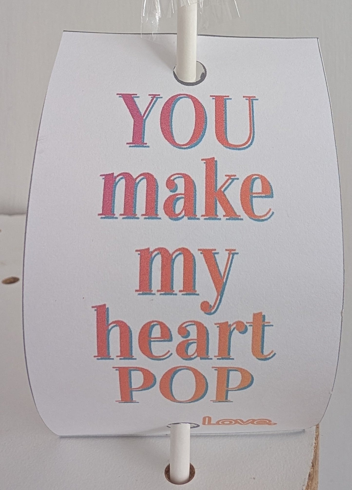 Double Heart Lollipop