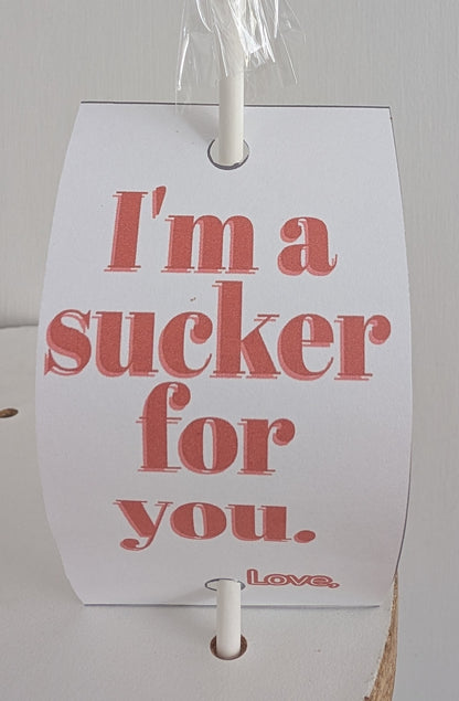 Double Heart Lollipop - 10 pack