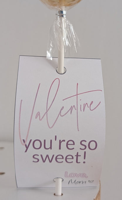 Double Heart Lollipop - 10 pack