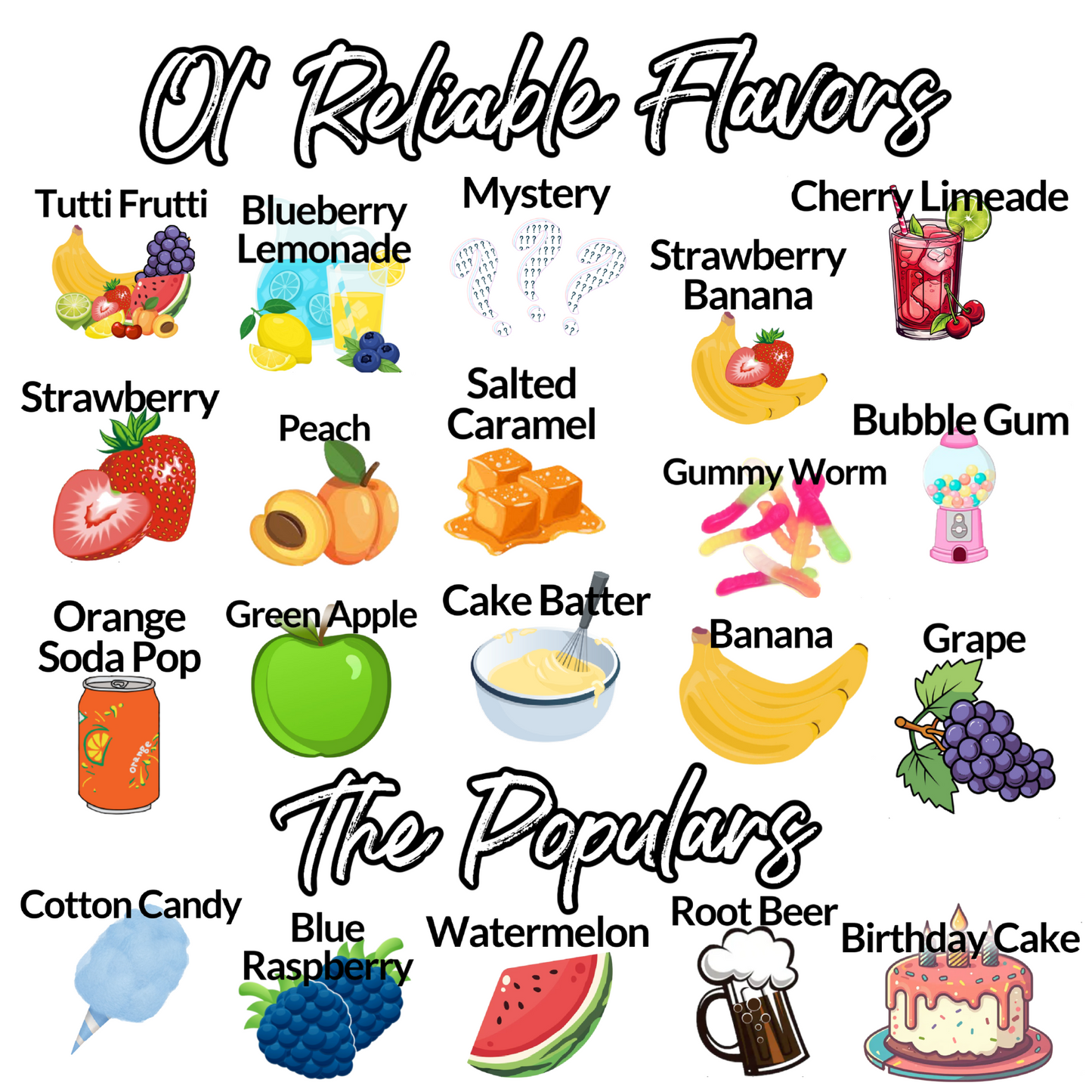 Lollipop Party Pack - 60 lollipops and a white wooden stand!