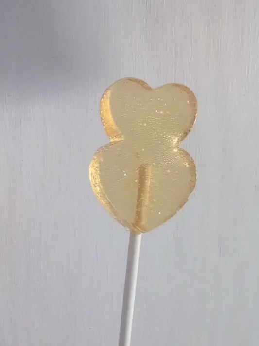 Double Heart Lollipop - 10 pack