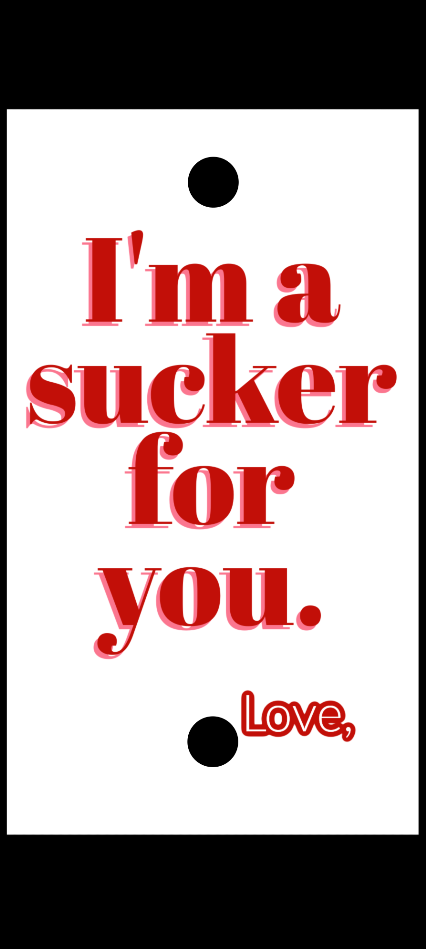 Lollipop Valentine Pack